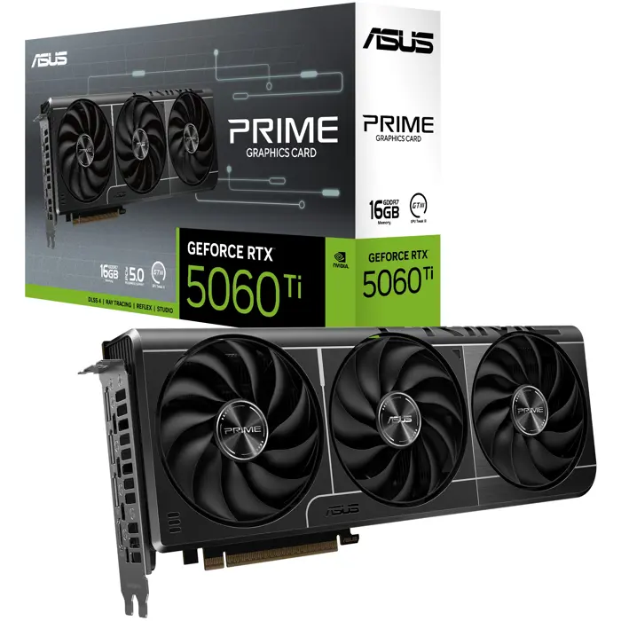 Grafička Asus GeForce RTX5060Ti Prime, 16GB GDDR7