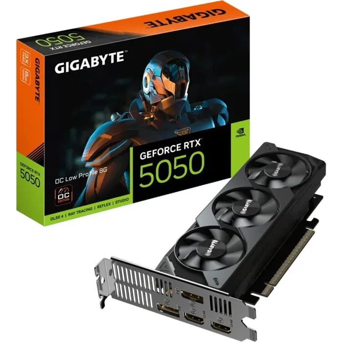 Grafička Gigabyte GeForce RTX5050 OC Low Profile, 8GB GDDR6