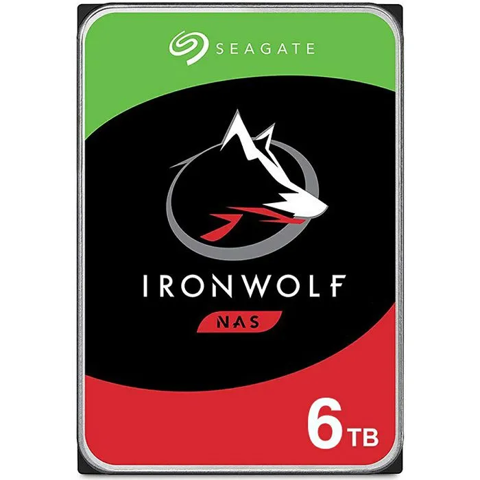 Hard disk Seagate IronWolf NAS (3.5", 6TB, SATA3 6Gb/s, 256MB Cache, 5400rpm)