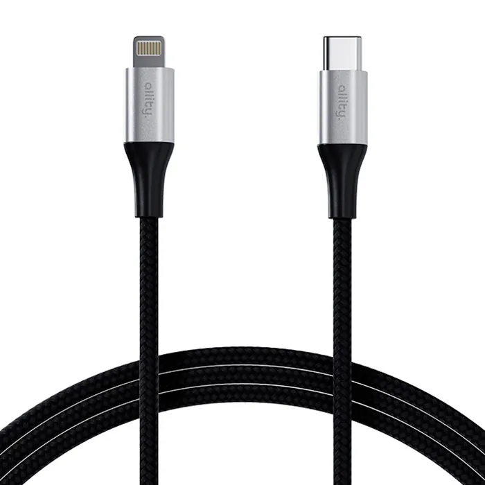Kabel Allity AUC-01, USB-C (M) na Lightning (M), 1.0m, Black