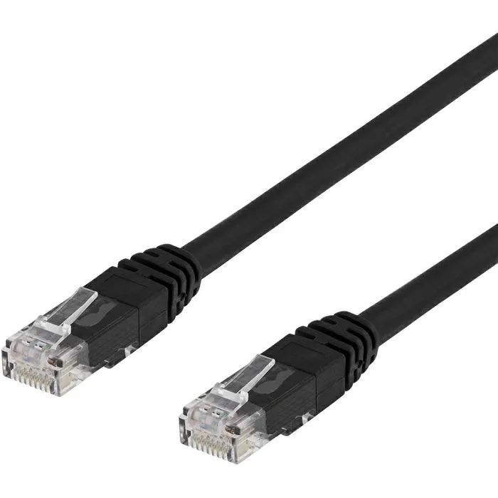 Kabel Deltaco, mrežni, UTP, Cat6, 15.0m, Black