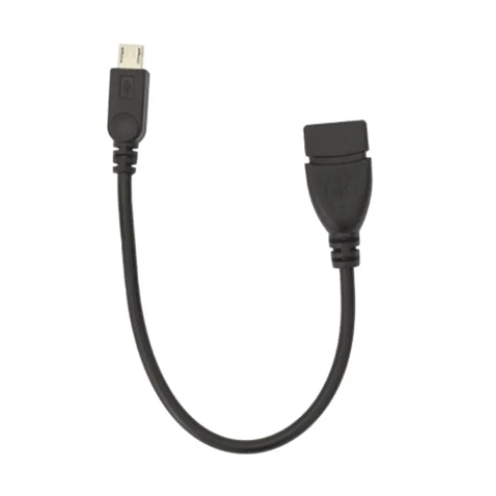 Kabel SBOX, USB-A (Ž) na Micro USB (M), 0.1m, Black