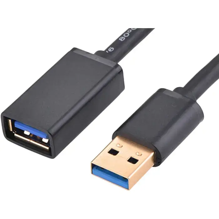 Kabel Ugreen 10368, USB-A (M) na USB-A (Ž), 1.0m, Black