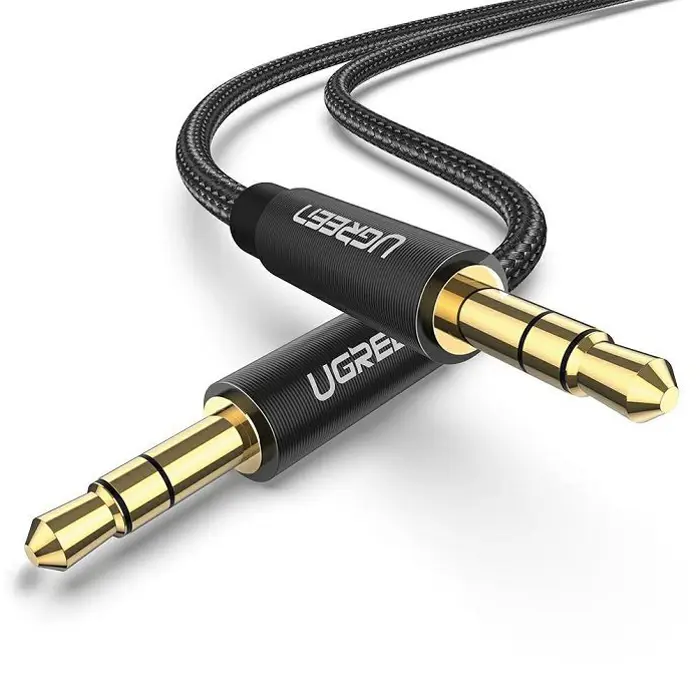 Kabel Ugreen 50361, 3.5mm, 1.0m, Black
