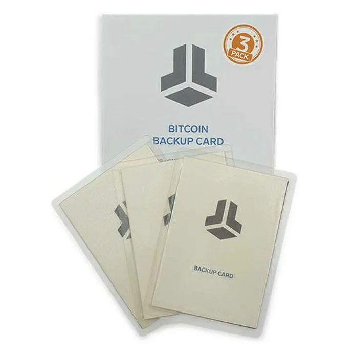 Kartica za backup kriptovaluta Bitbox, 3 komada