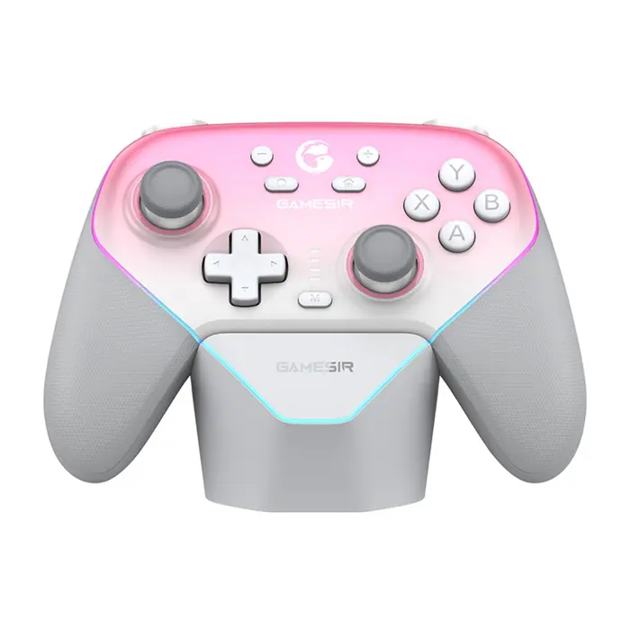 Kontroler GameSir SuperNova T4N Pro, bežični, PC, Switch, Pink