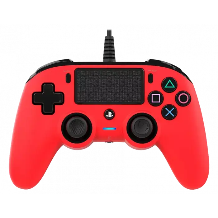 Kontroler Nacon Compact Red, žičani, PC, PS4, Red