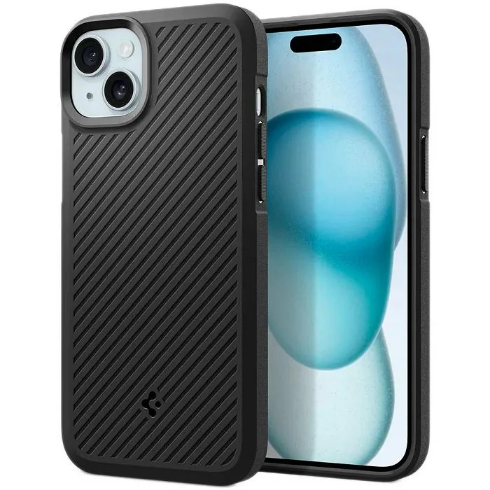 Maskica za mobitel Spigen Core Armor, za Apple iPhone 15, mat Black