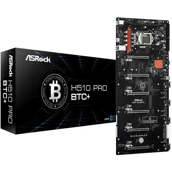 Matična ploča ASRock H510 Pro BTC+, Intel LGA1200
