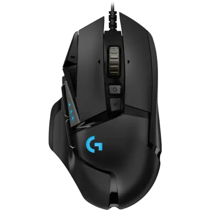 Miš Logitech G502 Hero, žičani, gaming, 25600DPI, HERO senzor, RGB, Black