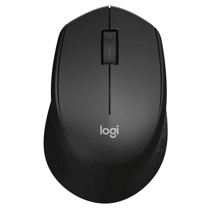 Miš Logitech M330 Silent Plus, bežični, Black