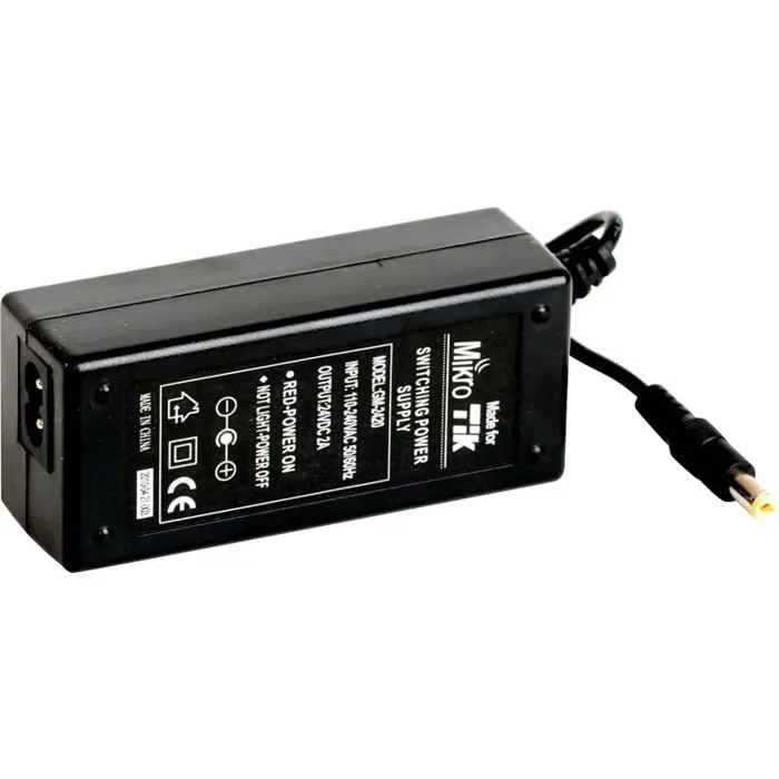 MikroTik 24V, 2A Power Adapter