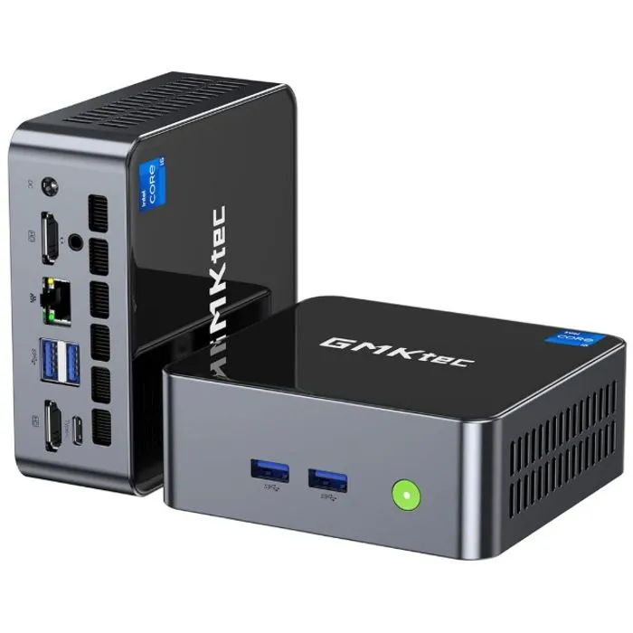 Mini PC GMKtec M2 PRO S, Intel Core i7-1185G7, 32GB DDR4, 1TB M.2 NVMe SSD, Intel Iris Xe Graphics, Windows 11 Pro, 1 god