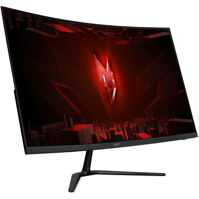 Monitor Acer 31.5" Nitro ED320QRS3biipx, VA, gaming, AMD FreeSync Premium 180Hz, 1ms, HDR10, 2xHDMI, DP, Zakrivljeni 1500R, Full HD