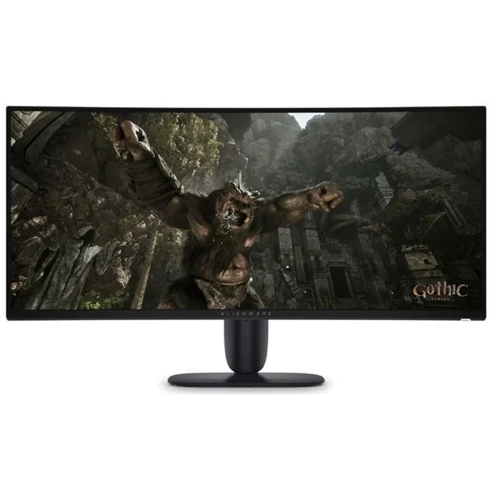 Monitor Alienware 34" AW3426DWM, VA, gaming, AMD FreeSync Premium 240Hz, 1ms (GTG), HDR400, 2xHDMI, DP, USB-A, USB-B, USB-C, Pivot, Zakrivlj ...