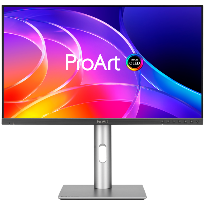 Monitor Asus 27" ProArt PA279CDV, QD-OLED, Adaptive-Sync 120Hz, 0.1ms (GTG), HDR10, HDMI, 2xDP, 4xUSB, 2xUSB-C, Zvučnici, Pivot, 4K