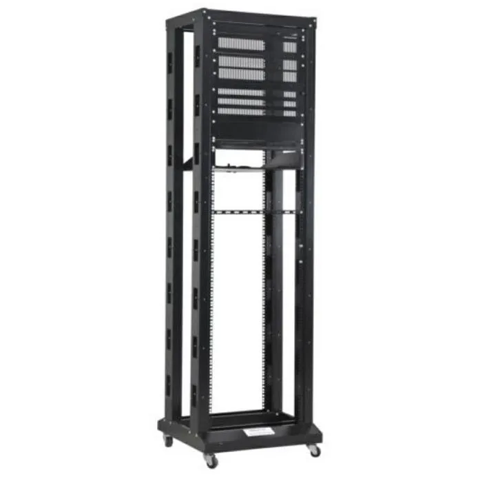 Otvoreni podni ormar NaviaTec, 19" 4 Post Open Frame Rack, 29U Black