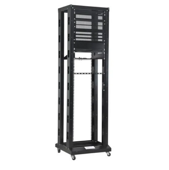 Otvoreni podni ormar NaviaTec, 19" 4 Post Open Frame Rack, 42U Black