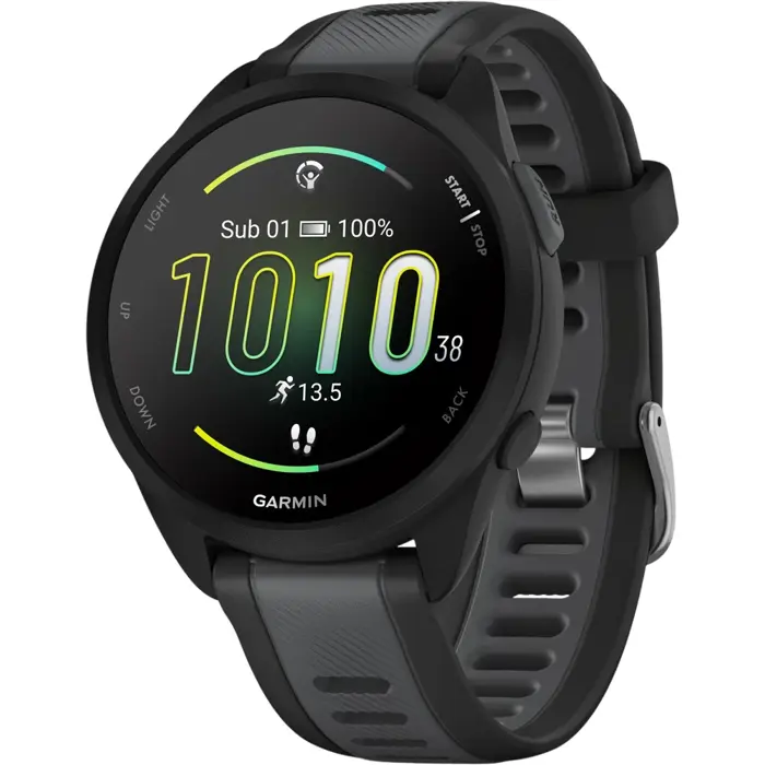 Pametni sat Garmin Forerunner 165 Music, 43mm, Black
