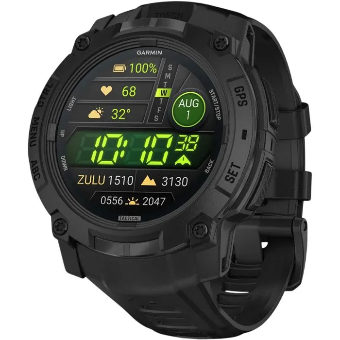 Pametni sat Garmin Instinct 3 Amoled Tactical Edition, 50mm, Black
