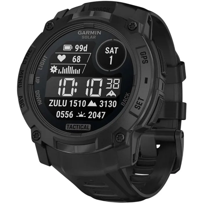 Pametni sat Garmin Instinct 3 Solar Tactical Edition, 50mm, Black
