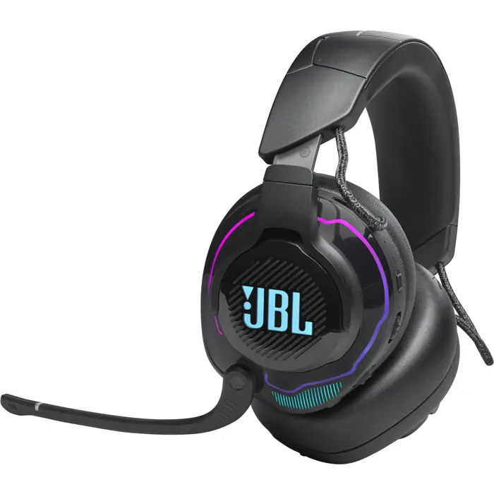 Slušalice JBL Quantum 910 Wireless, bežične, bluetooth, gaming, mikrofon, over-ear, LED, PC, PS4, PS5, Switch, Xbox, Black, JBLQ910WLBLK
