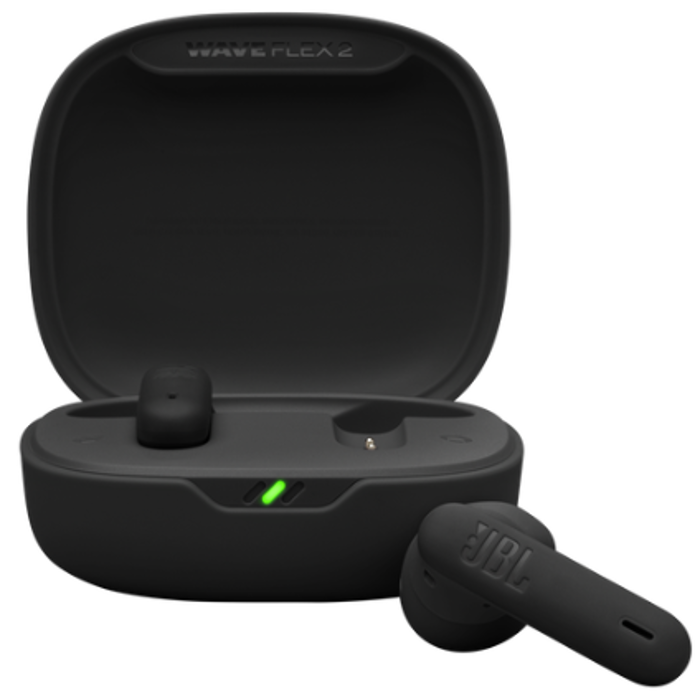 Slušalice JBL Wave Flex 2, bežične, bluetooth, mikrofon, in-ear, Black, JBLWFLEX2BLK