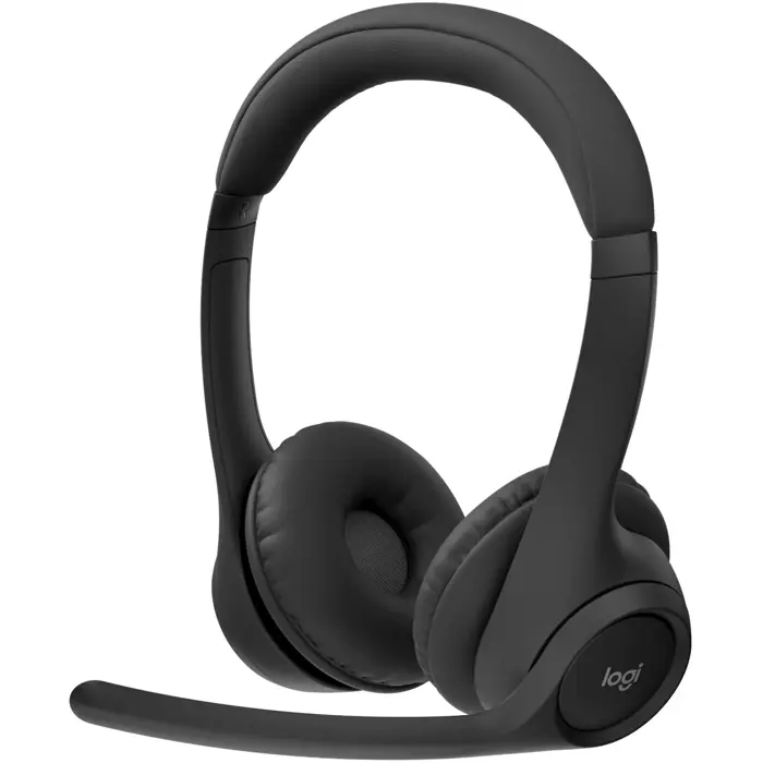 Slušalice Logitech Zone 300, bežične, bluetooth, mikrofon, on-ear, Black