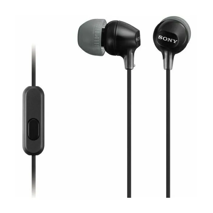 Slušalice Sony MDREX15APB.CE7, žičane, mikrofon, in-ear, Black