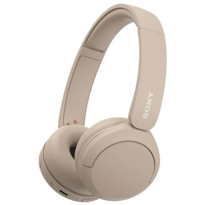 Slušalice Sony WHCH520C.CE7, bežične, bluetooth, mikrofon, on-ear, Beige