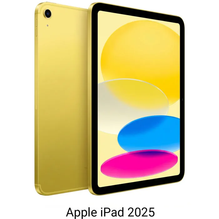 Tablet Apple iPad (2025) WiFi, 11", 512GB, Yellow