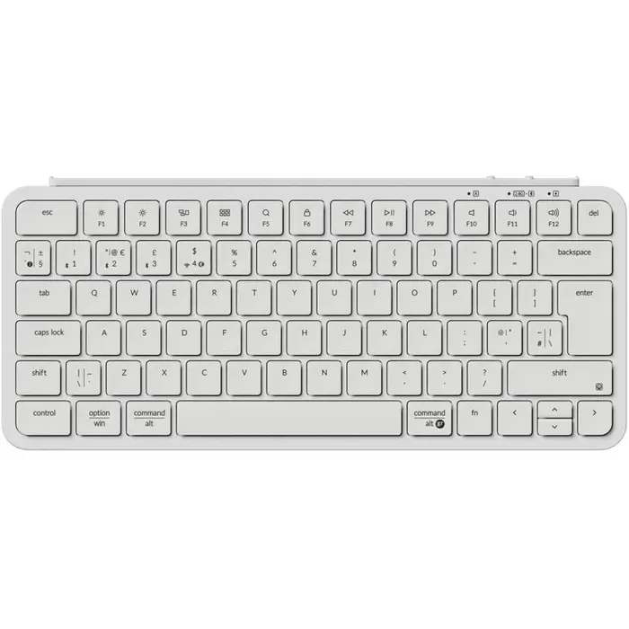 Tipkovnica Keychron B1 Pro, bežična, bluetooth, UK/HR Layout, White