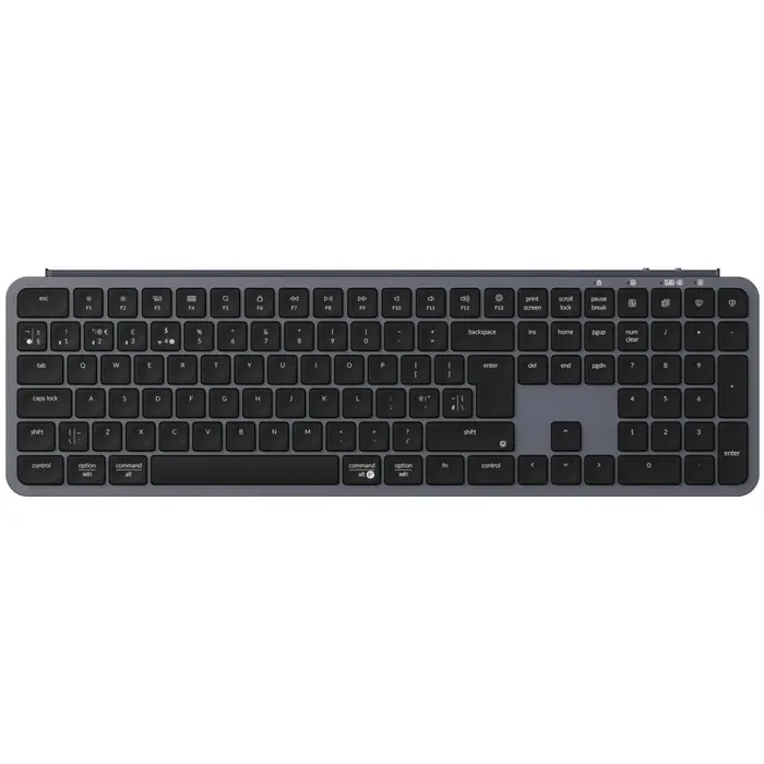 Tipkovnica Keychron B6 Pro, bežična, bluetooth, UK/HR Layout, Grey