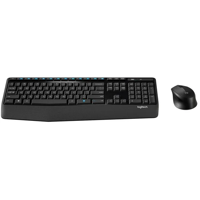 Tipkovnica + miš Logitech MK345, bežični, Black