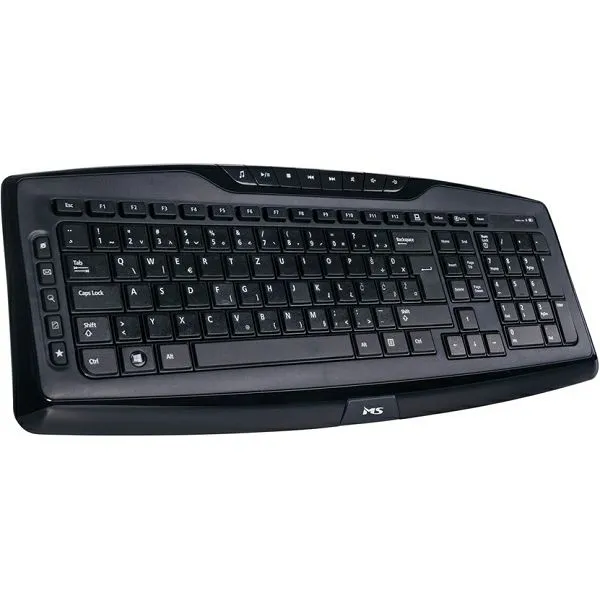 Tipkovnica MS Alpha M305, bežična, Black