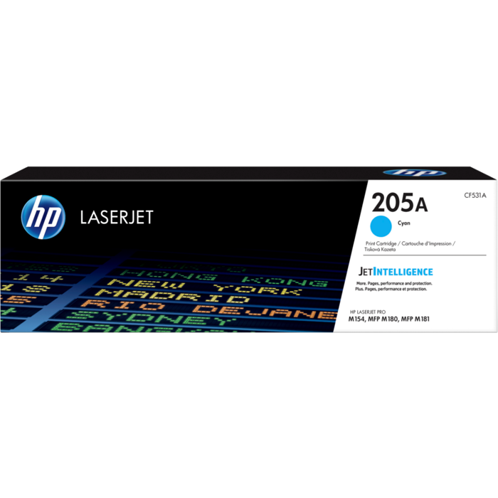 Toner HP 205A, CF531A, Cyan
