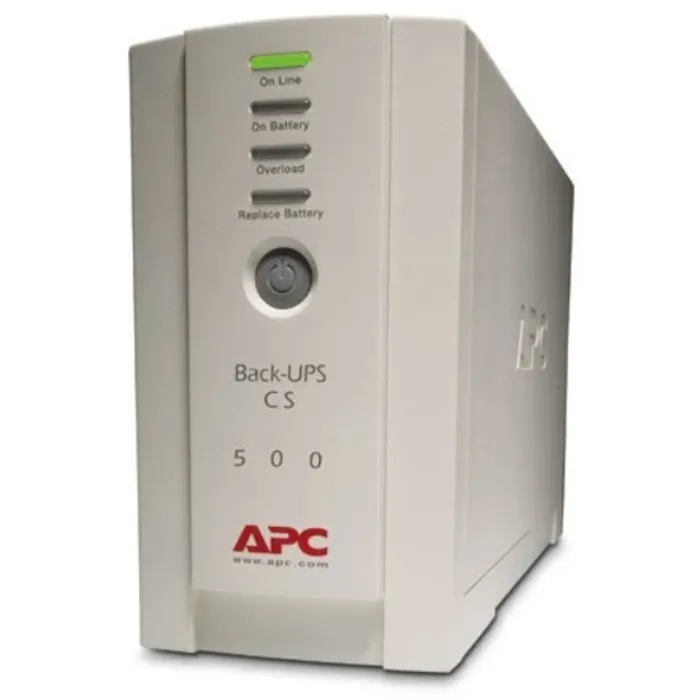 UPS APC BK500EI Back UPS CS, 4xC13 priključka, 500VA/300W