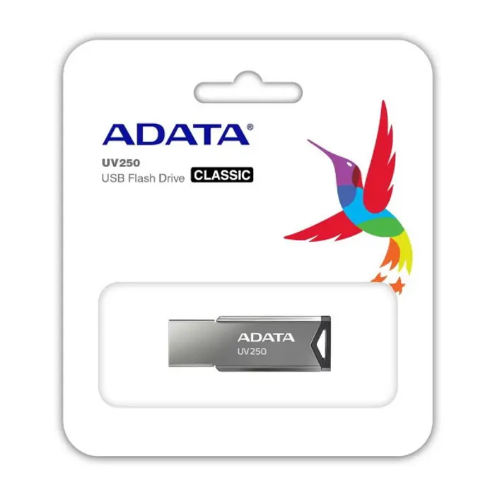 USB stick ADATA UV250, 64GB, USB 2.0, metal