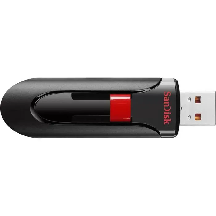 USB stick Sandisk Cruzer Glide, USB 2.0, 128GB, Red