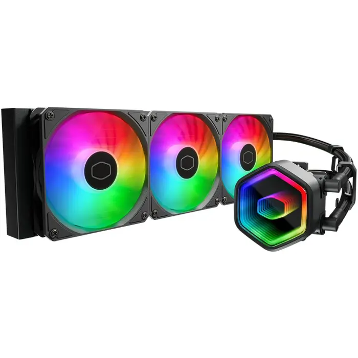 Vodeno hlađenje Cooler Master MasterLiquid 360 Core II, 3x120mm ARGB, Intel i AMD, Black