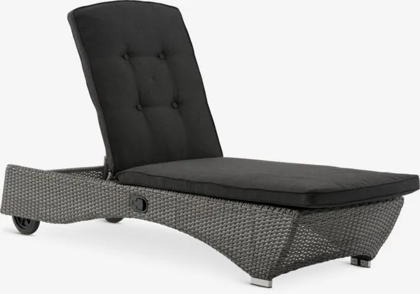 Ležaljka OUTRUP Š59xD195 siva