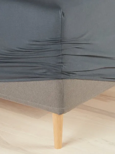 Plahta žersej JETTE 90x200x35 siva
