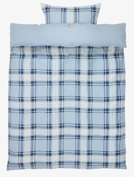 Set posteljine FRANCISKA flanel 140x200 plava