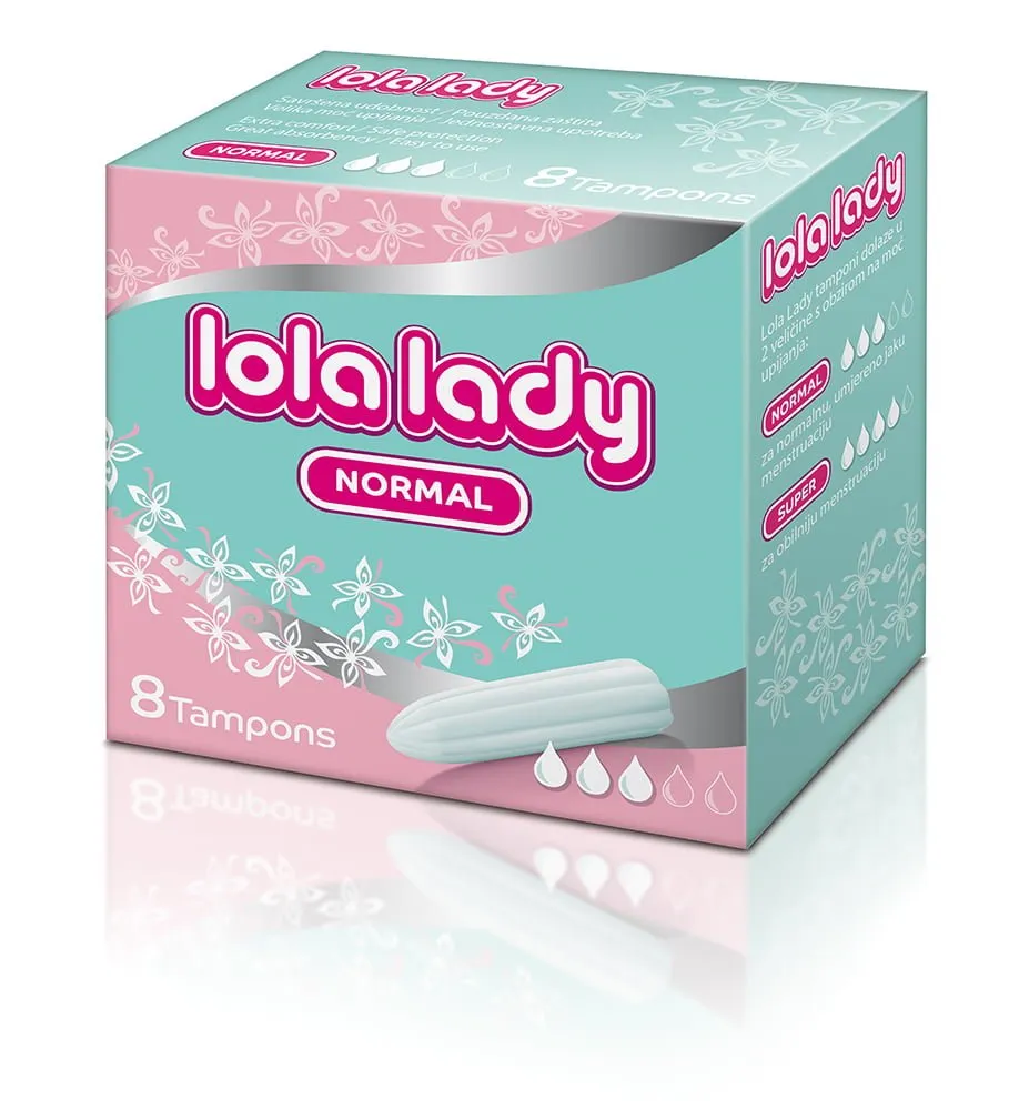 LOLA LADY tamponi Normal 8kom