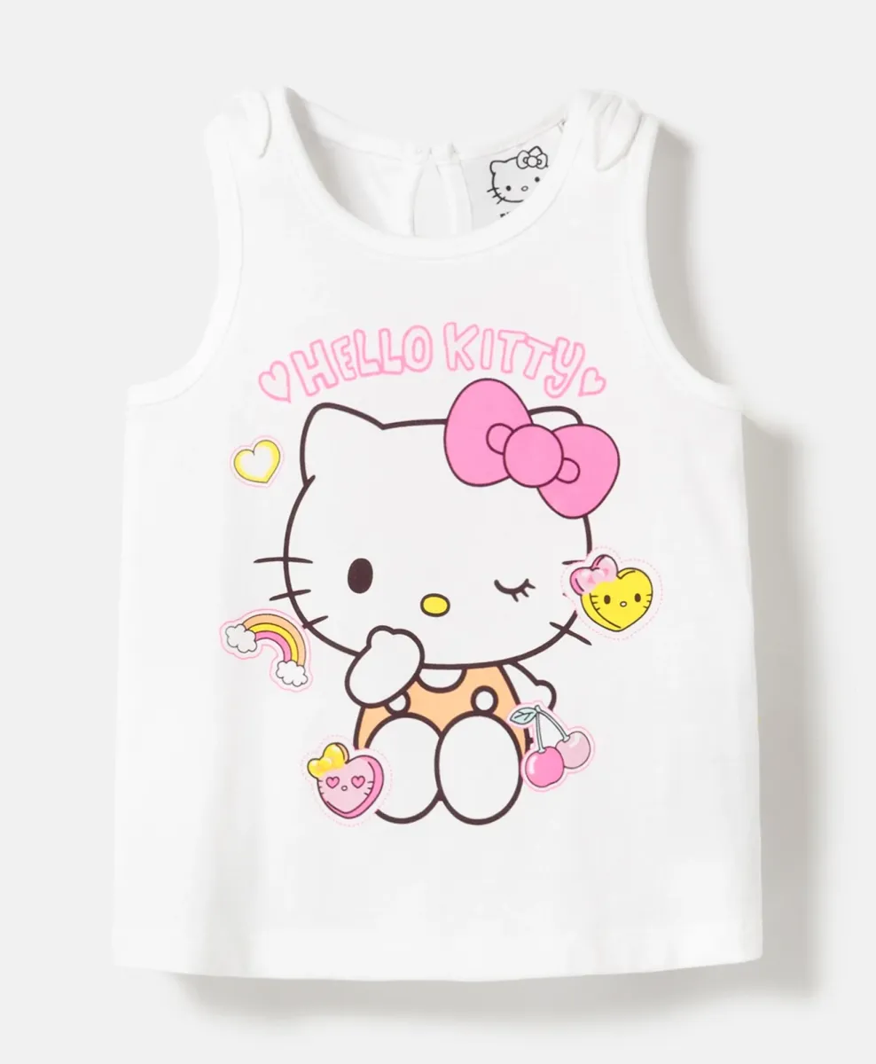 Baby top Hello Kitty 100% pamuk