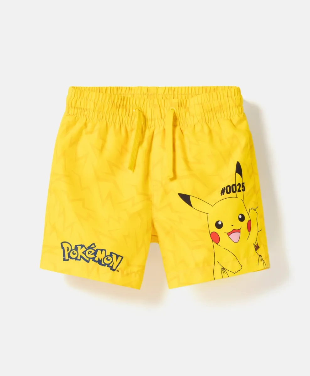 Dječje žute kratke hlače Pokémon