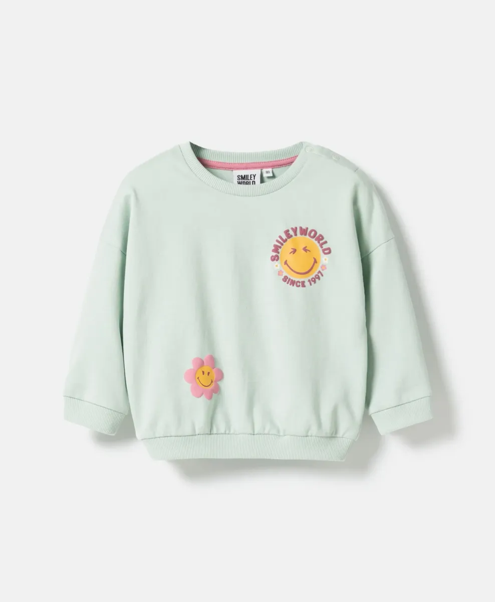 Dukserica - SmileyWorld® - 100% pamuk - za bebe
