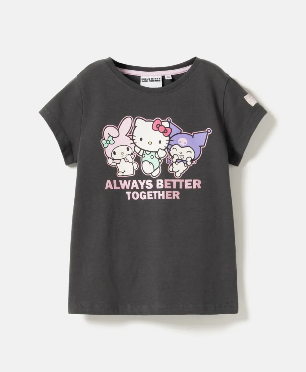 Majica za djevojčice Hello Kitty 100% pamuk