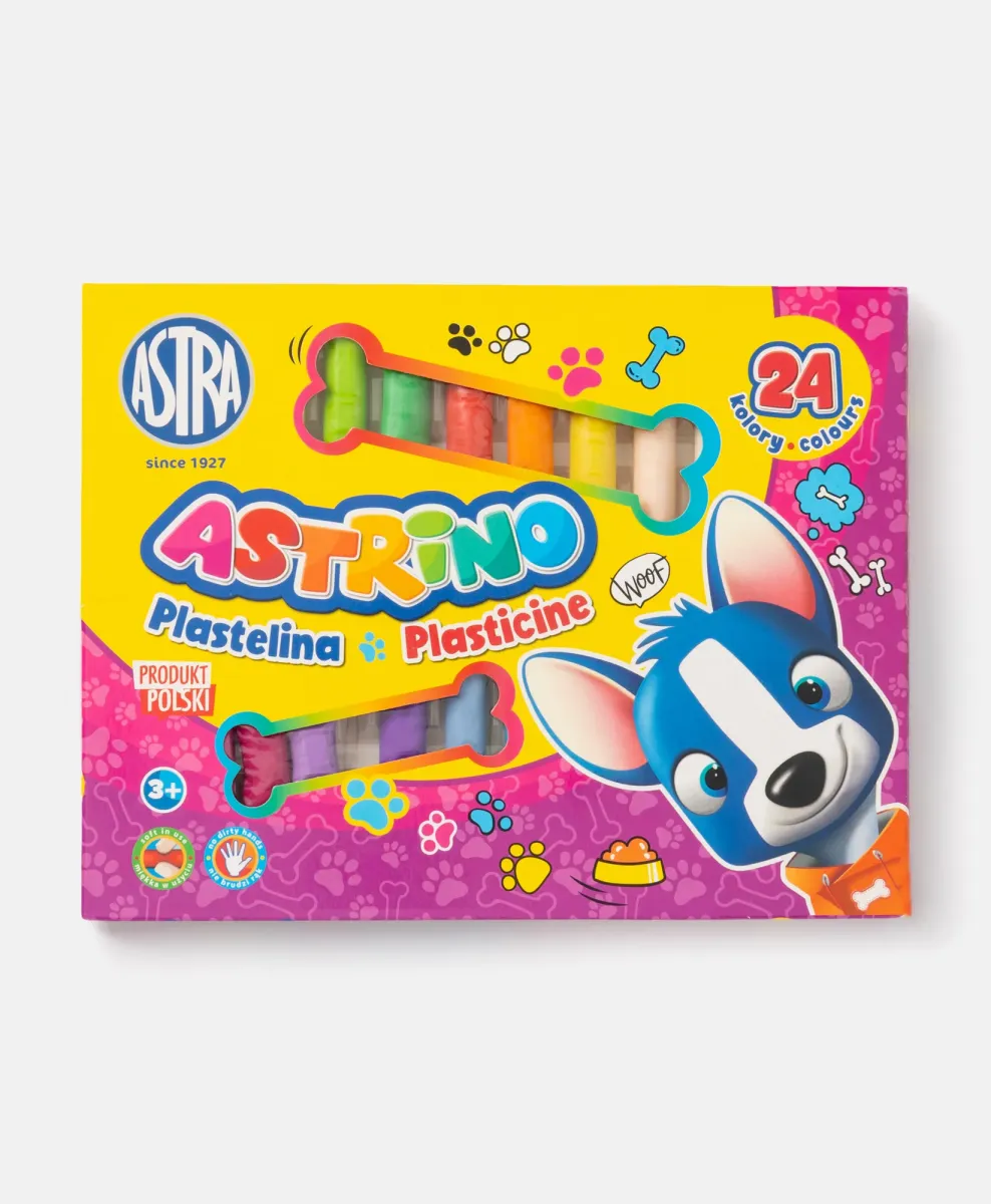 Plastelin Astra 24 boje