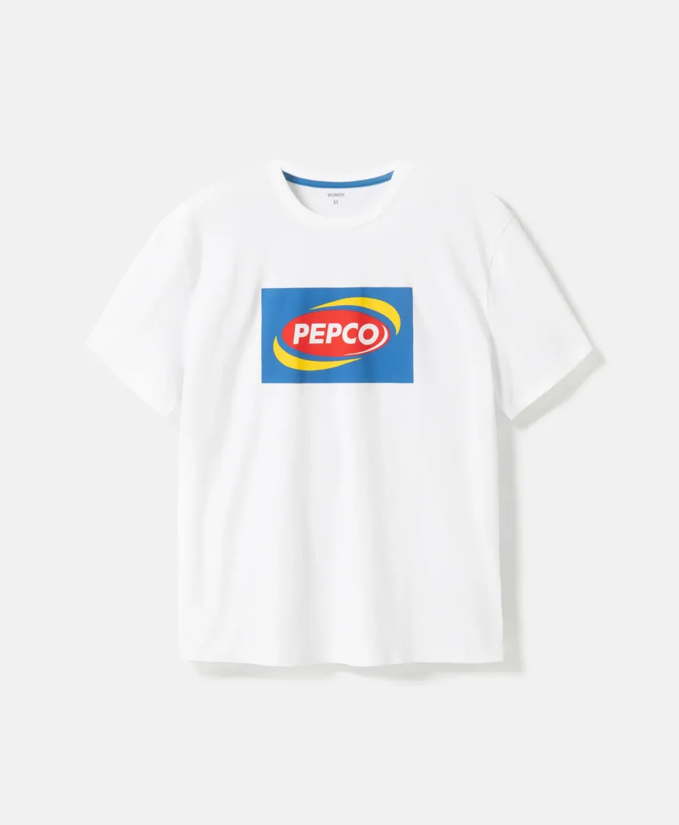 Unisex majica retro logo Pepco 100% pamuk